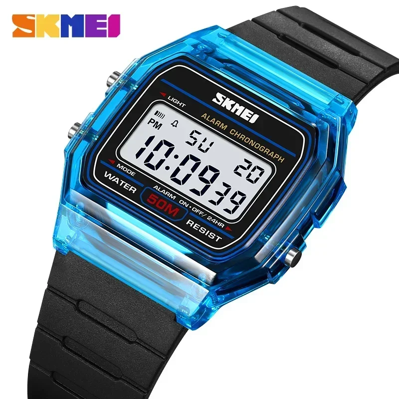 SKMEI 2056, Şeffaf TPU Kayış B - Rubber Strap Diver incelemesi ve fiyatı