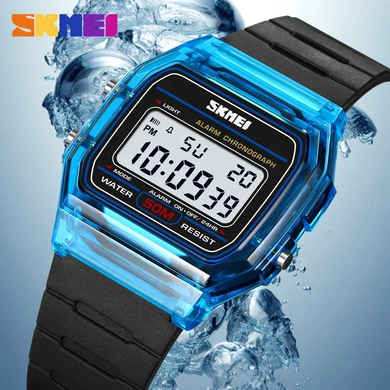 SKMEI 2056, Şeffaf TPU Kayış B - Rubber Strap Diver incelemesi ve fiyatı