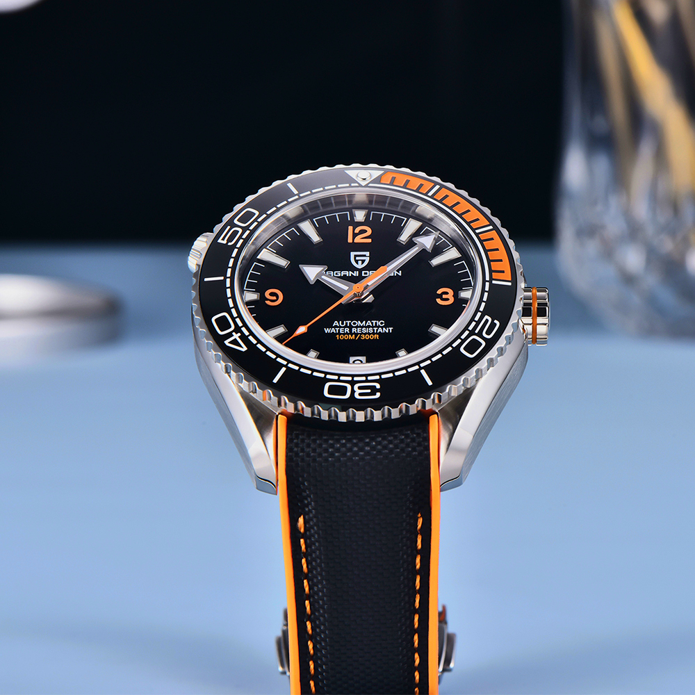 PAGANI DESIGN Dalış Saati 100M - Rubber Strap Diver incelemesi ve fiyatı