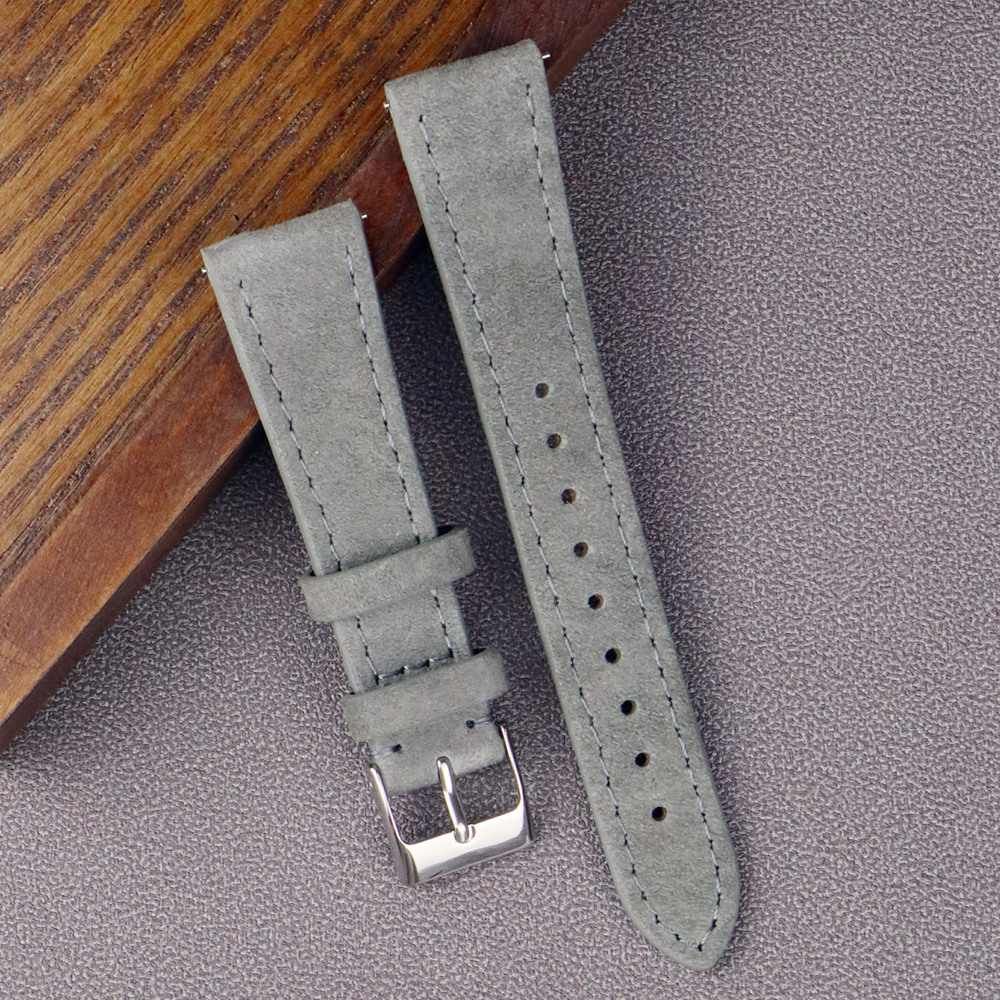 Premium deri süet saat kayışı  - Suede Strap Watch incelemesi ve fiyatı