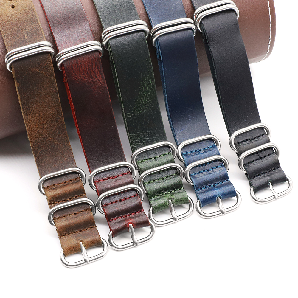 Hakiki Deri saat kayışı 18mm 2 - Nato Strap Nylon incelemesi ve fiyatı