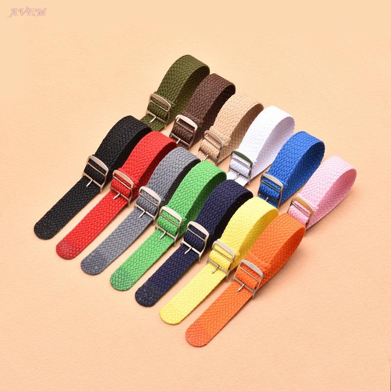 Tuval Spor Kordonlu Saat Renkl - Perlon Strap Woven incelemesi ve fiyatı