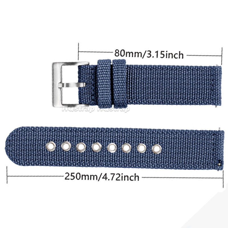 Naylon Kayış 18mm 20mm 22mm Ba - Nato Strap Nylon incelemesi ve fiyatı