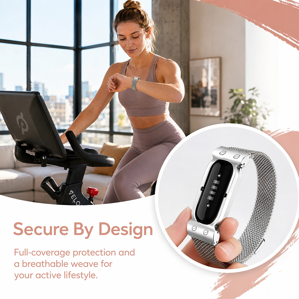 Milanese saat kayışı Fitbit Ai - Mesh Strap Metal incelemesi ve fiyatı