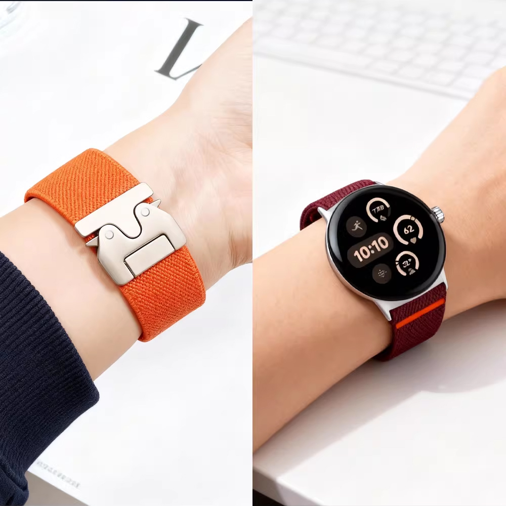 Google Pixel Watch için bant 4 - Parachute Strap Elastic incelemesi ve fiyatı