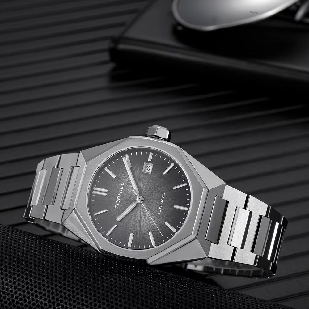 TOPHILL 39mm Miyota 8215 Mekan - Butterfly Clasp Deployant incelemesi ve fiyatı
