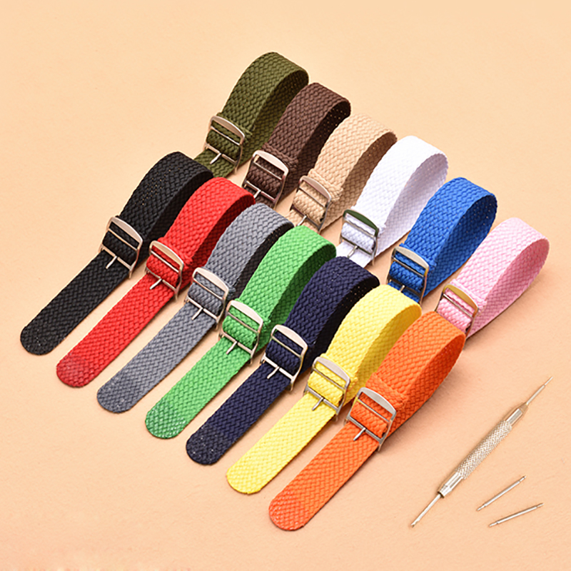 Naylon Örgü saat kayışı Perlon - Perlon Strap Woven incelemesi ve fiyatı