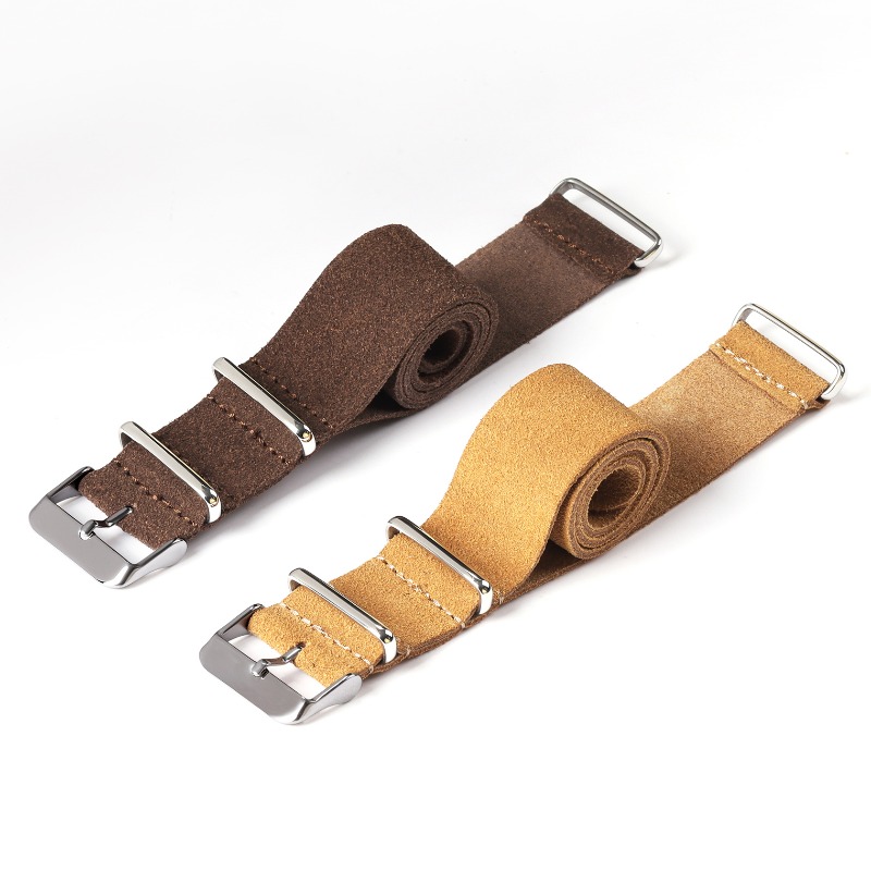 20mm 22mm Evrensel Askeri Retr - Suede Strap Watch incelemesi ve fiyatı