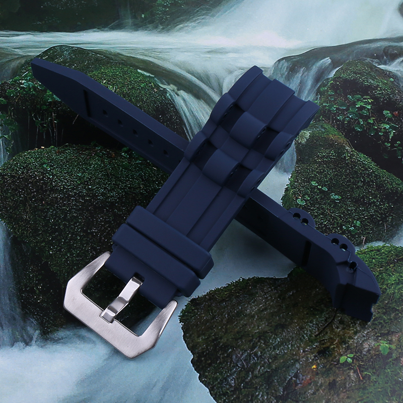 26mm Siyah Silikon Kauçuk saat - Rubber Strap Diver incelemesi ve fiyatı