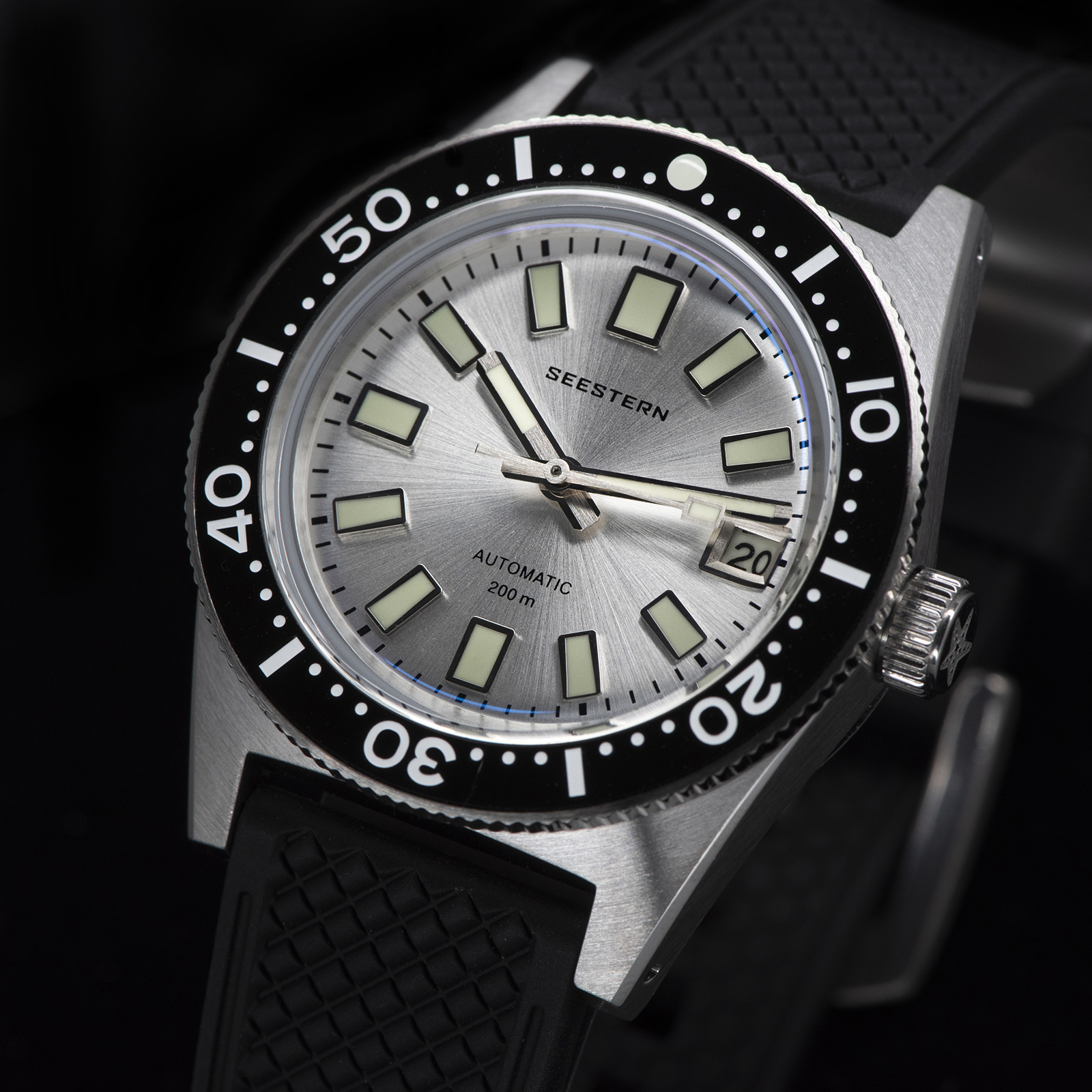 SEESTERN dalış izle 62MAS otom - Rubber Strap Diver incelemesi ve fiyatı