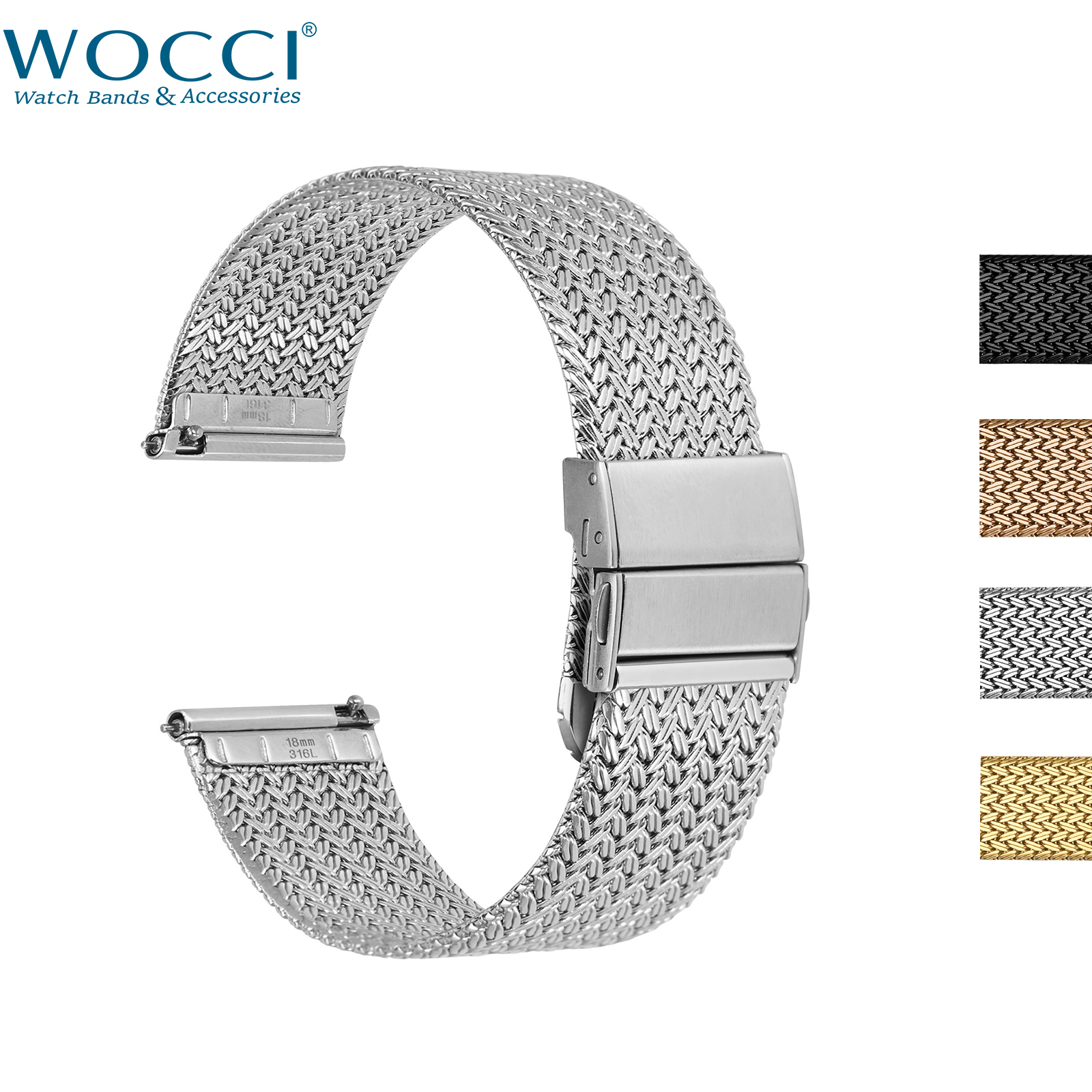 WOCCI Elite Metal Saat Kordonu - Mesh Strap Metal incelemesi ve fiyatı