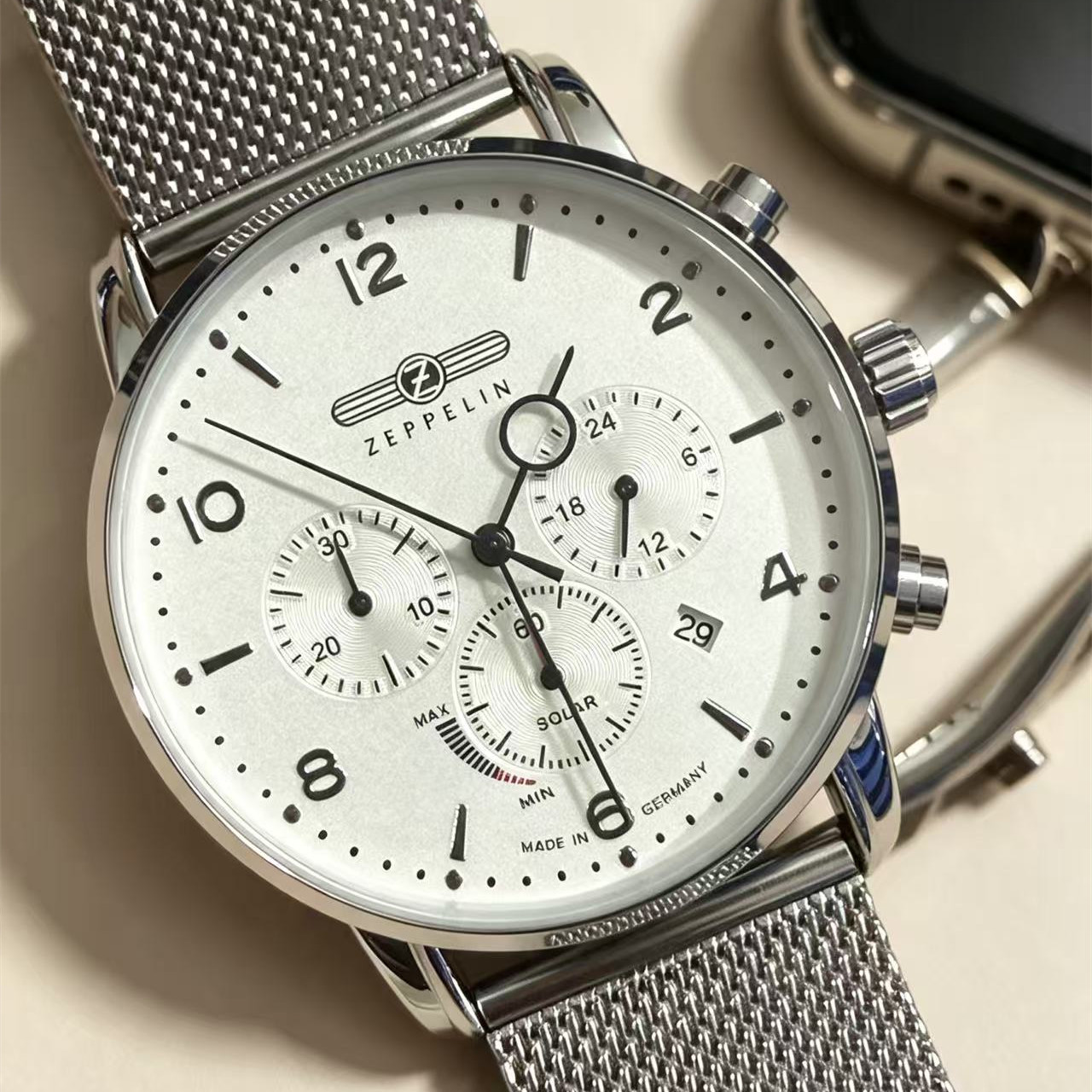 Zeppelin Airship Otomatik Tari - Leather Watch Band Men incelemesi ve fiyatı