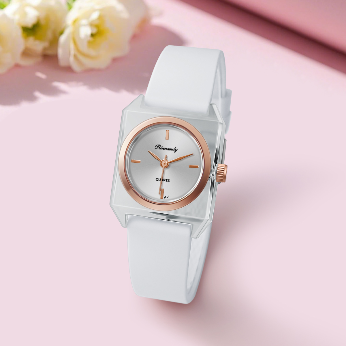 Basit kadın saati silikon kayı - Silicone Band Women incelemesi ve fiyatı
