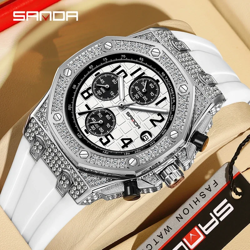 SANDA 7026 Erkek Kuvars Saat M - Tropic Strap Vintage incelemesi ve fiyatı