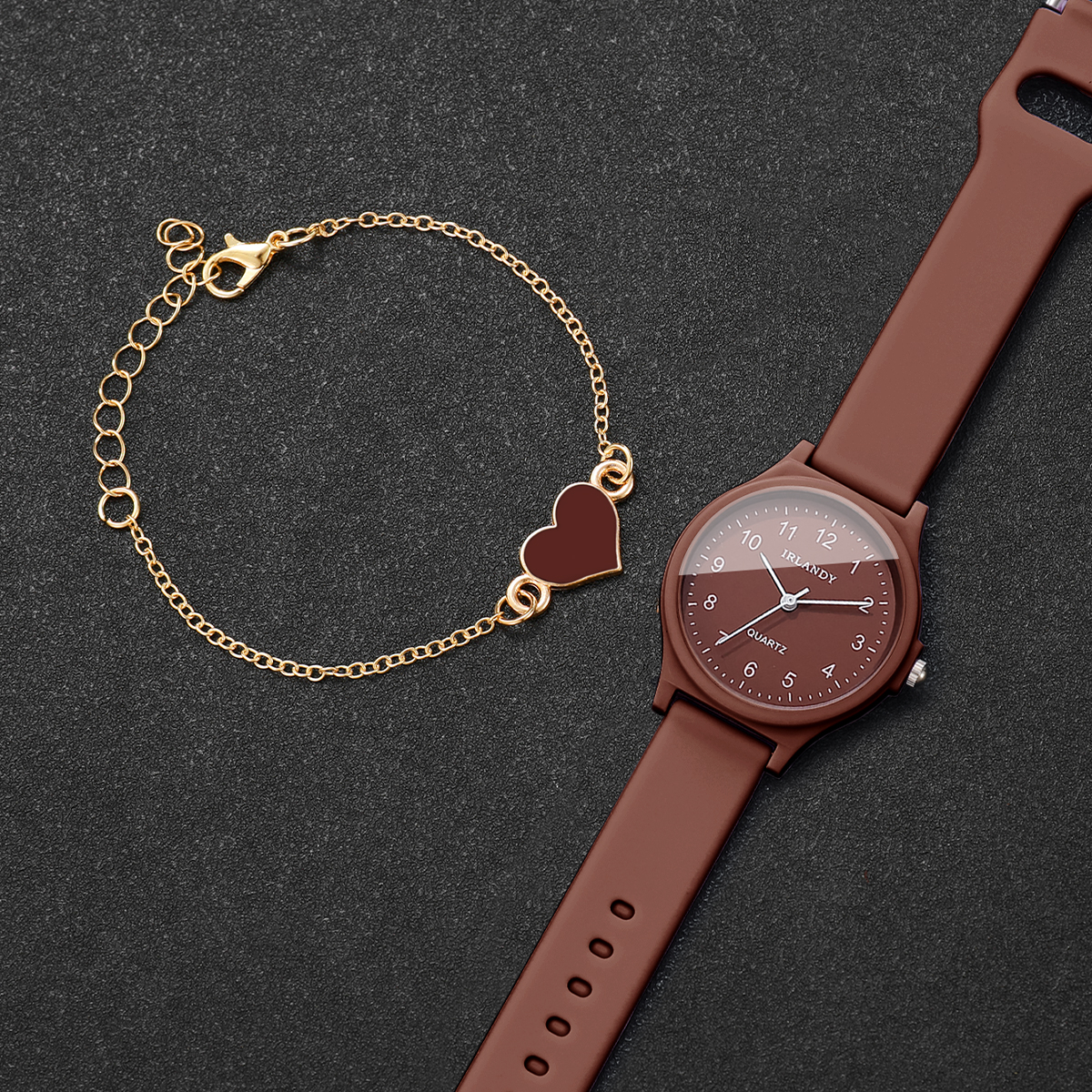 2 adet moda arapça kadran kadı - Silicone Band Women incelemesi ve fiyatı
