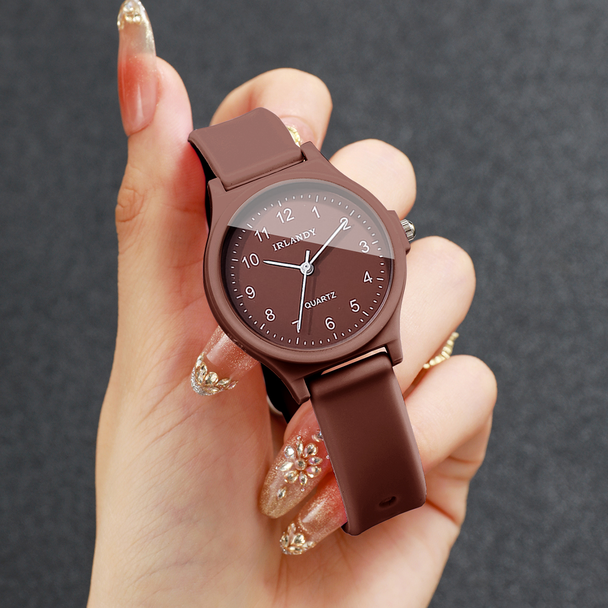 2 adet moda arapça kadran kadı - Silicone Band Women incelemesi ve fiyatı