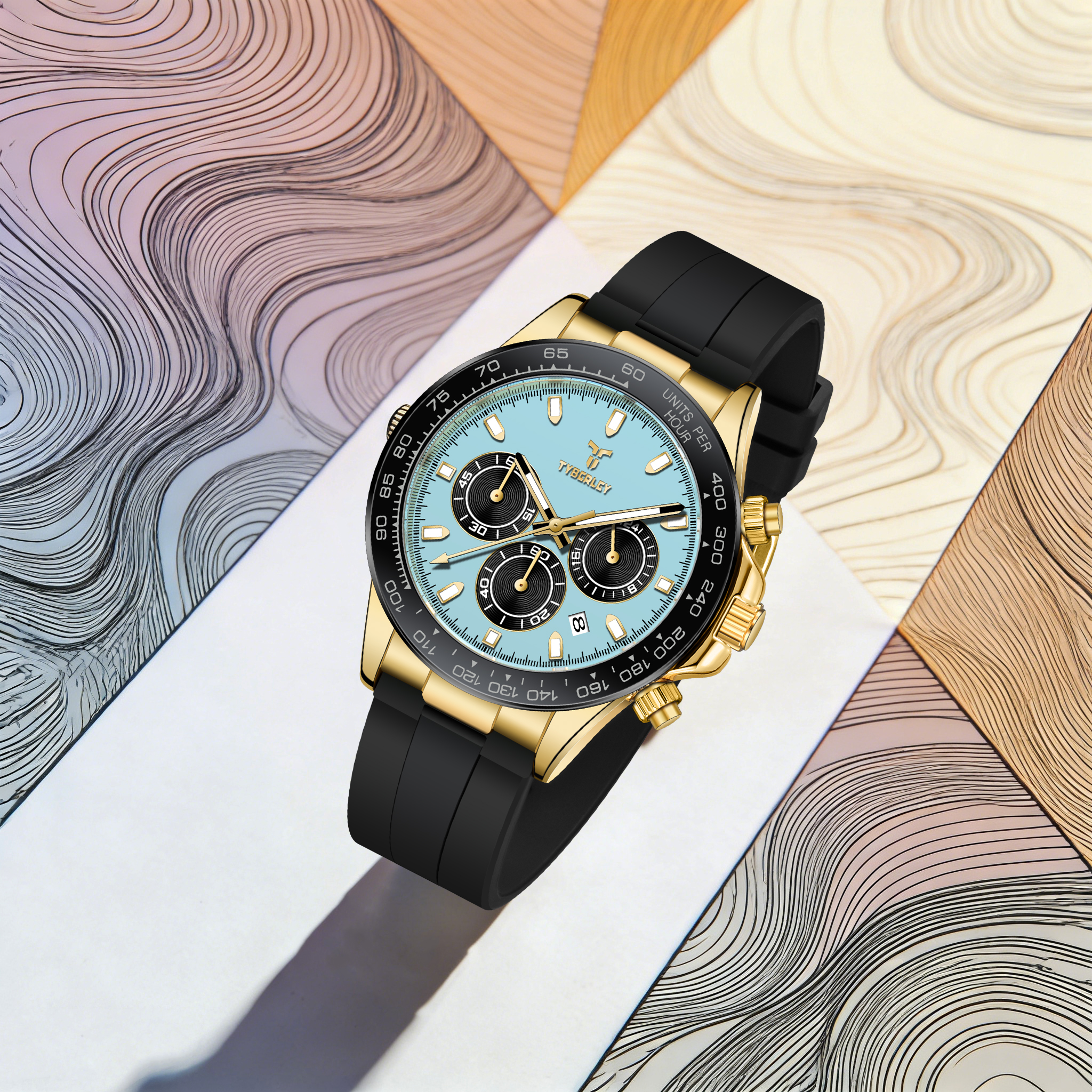 TYBERLEY Sofistike Zarafet Erk - Rubber Strap Diver incelemesi ve fiyatı