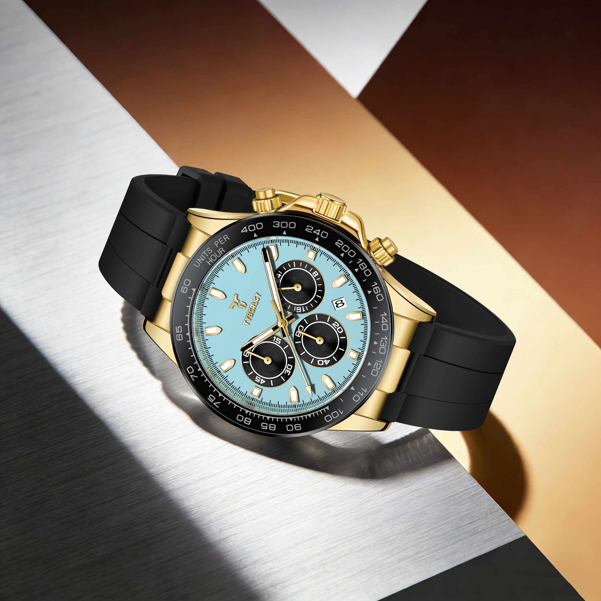 TYBERLEY Sofistike Zarafet Erk - Rubber Strap Diver incelemesi ve fiyatı