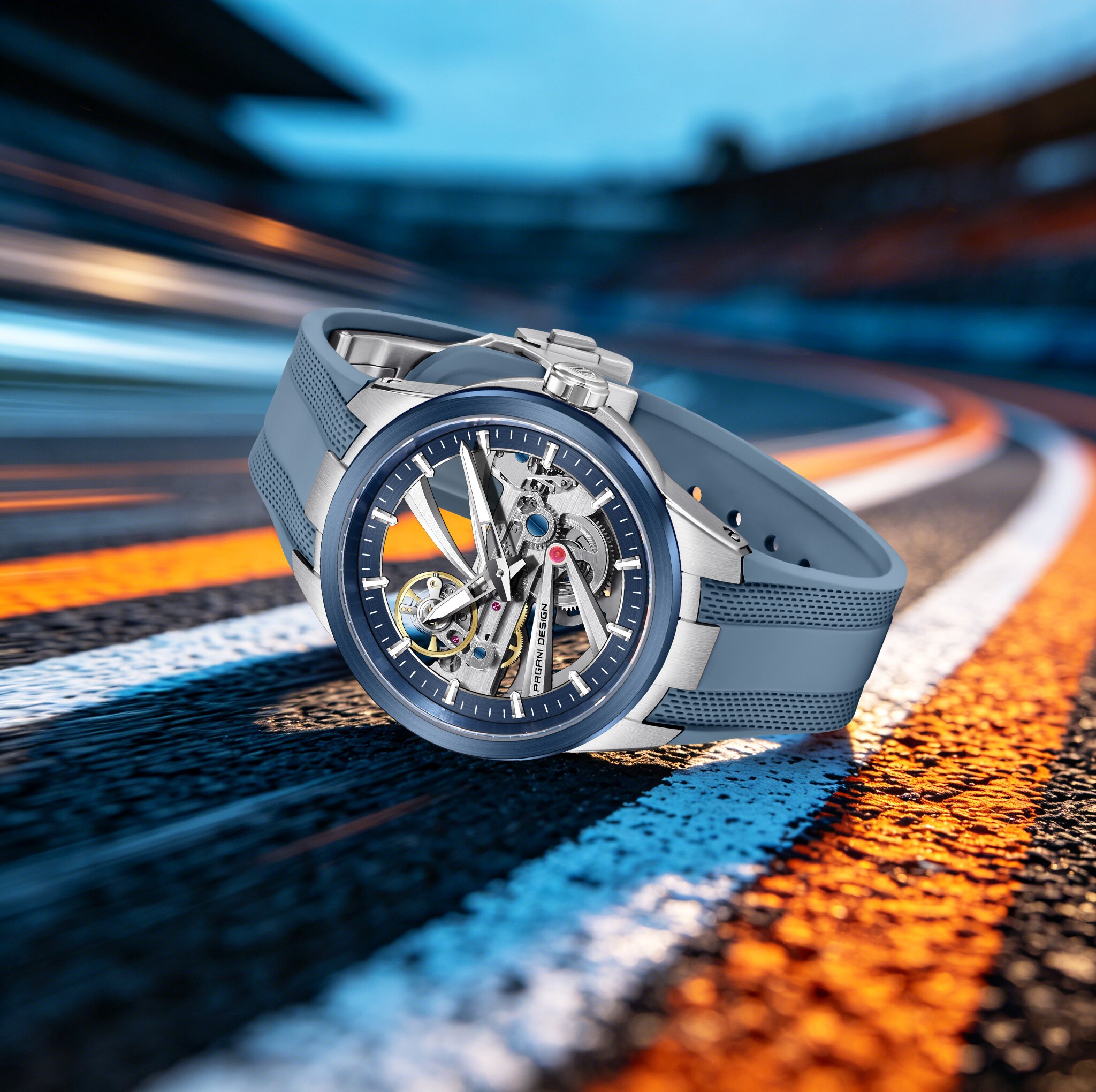 PAGANI TASARIM Erkekler Trendy - Rubber Strap Diver incelemesi ve fiyatı