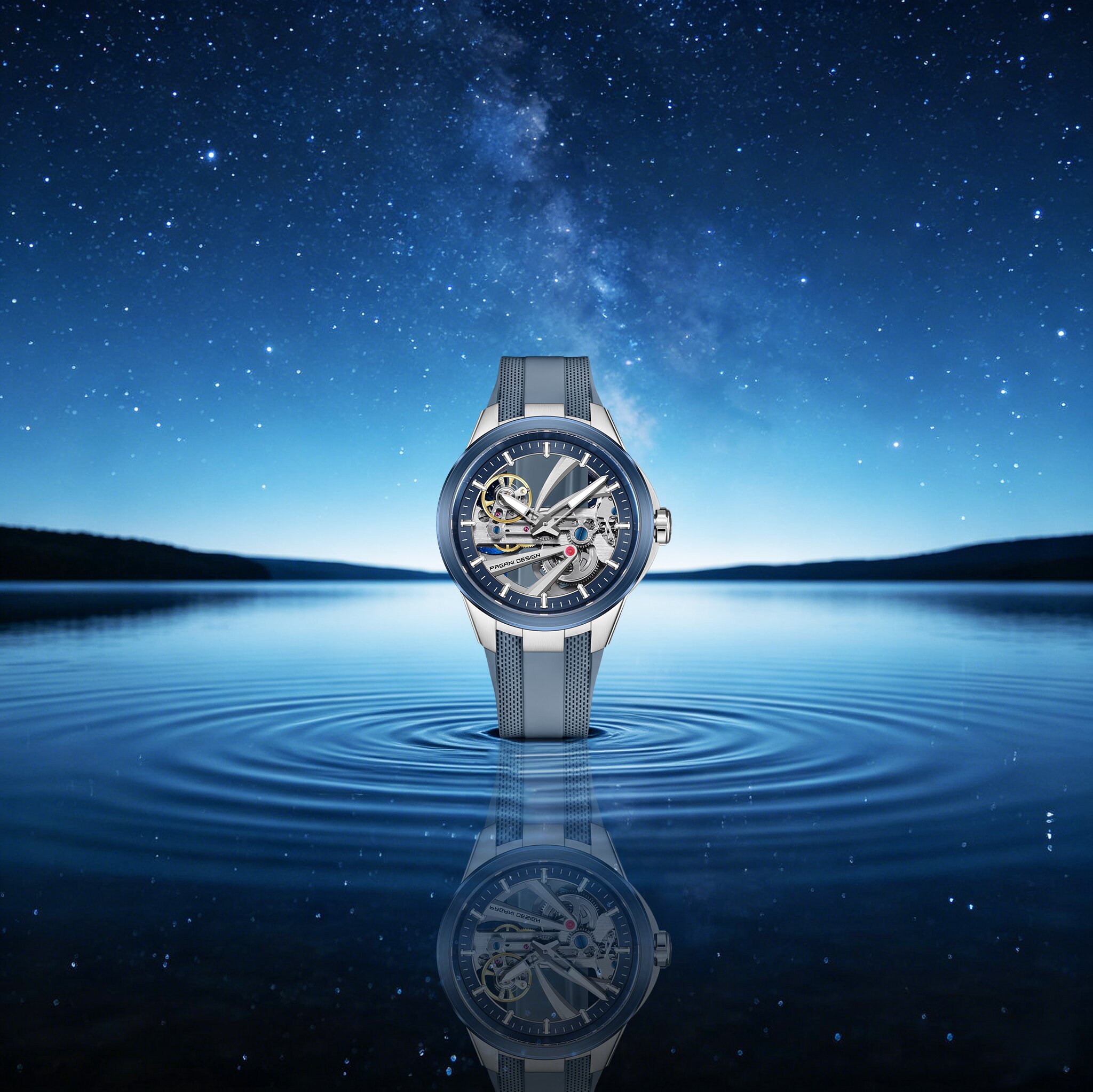 PAGANI TASARIM Erkekler Trendy - Rubber Strap Diver incelemesi ve fiyatı