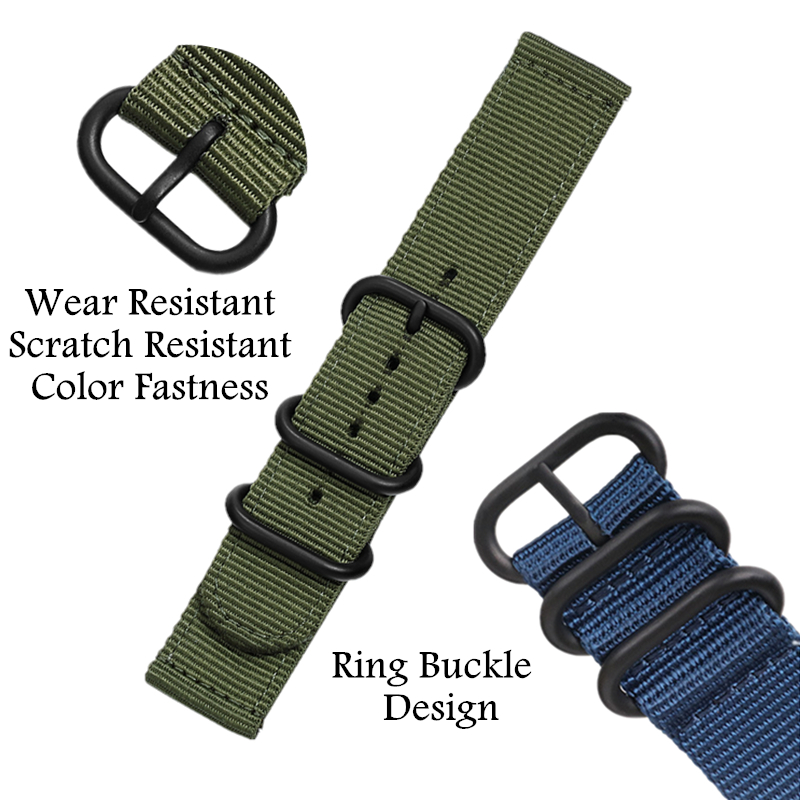 20mm 22 mm Kanvas Spor Naylon  - Canvas Strap Watch incelemesi ve fiyatı