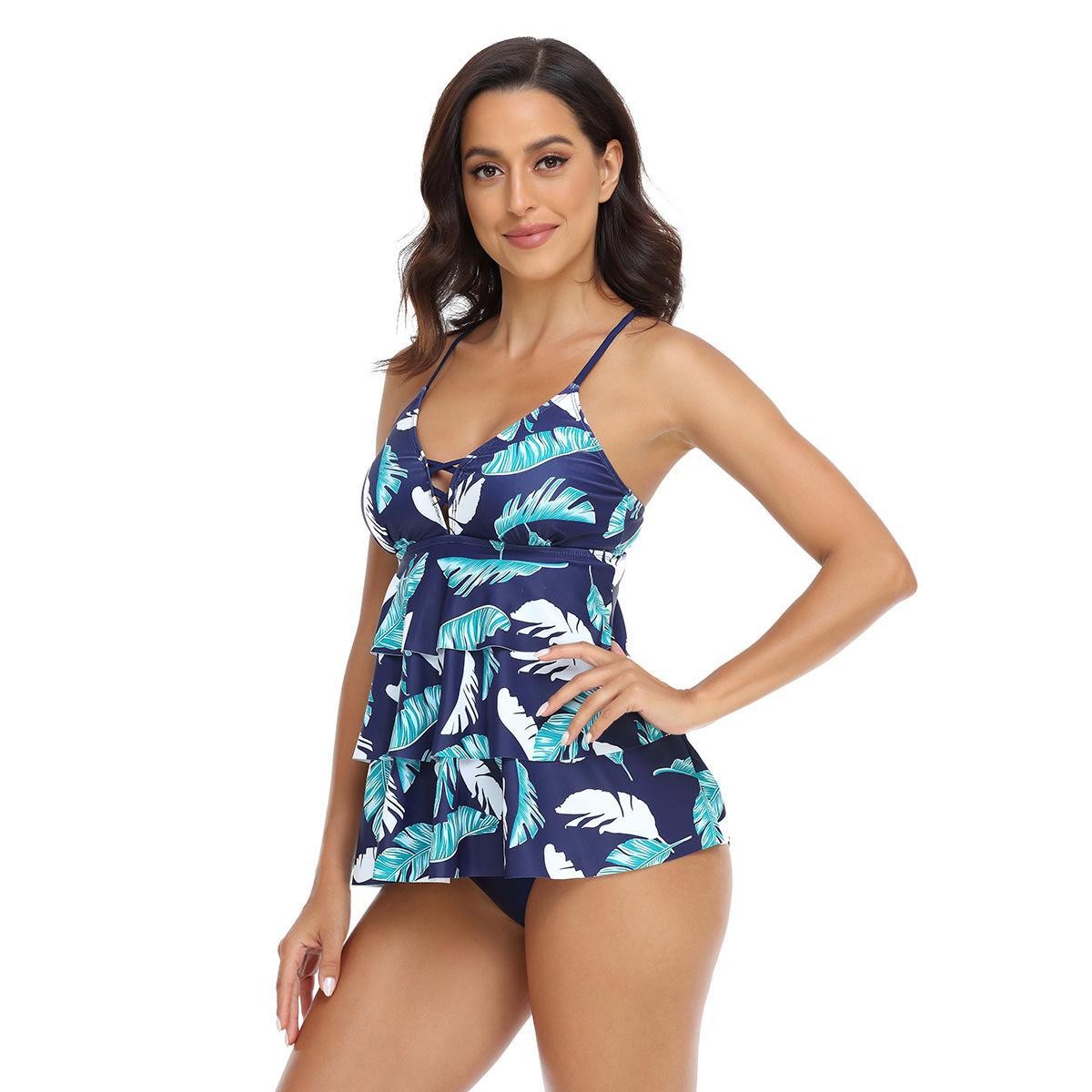 Kadın Tankini Tropikal Yaprak  - Tropic Strap Vintage incelemesi ve fiyatı