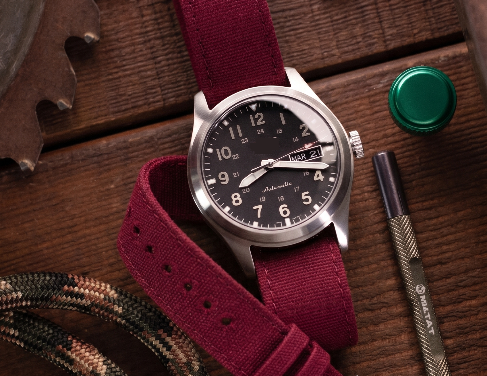 ‌ Yüksek Yoğunluklu 18mm 20mm  - Tropic Strap Vintage incelemesi ve fiyatı