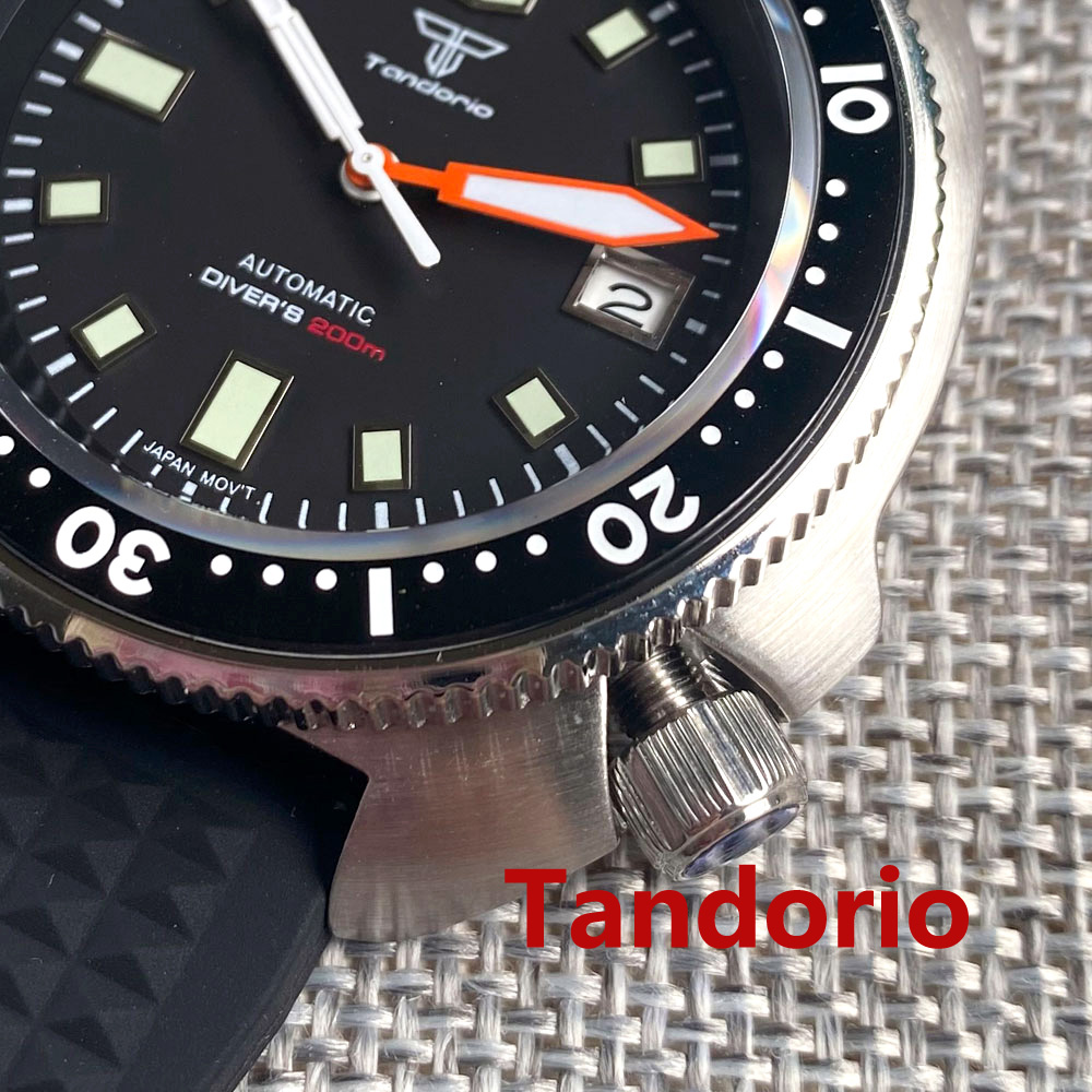 Tandorio 44mm Japonya NH35/PT5 - Rubber Strap Diver incelemesi ve fiyatı