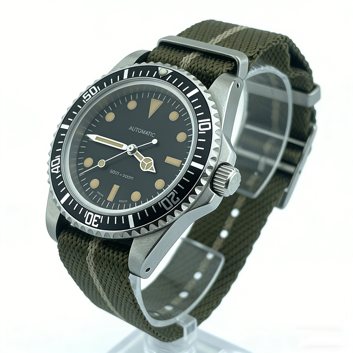 39.5mm Dalgıç Retro saat safir - Tropic Strap Vintage incelemesi ve fiyatı