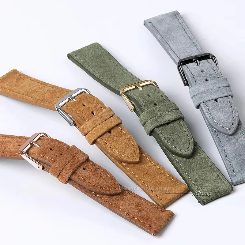 Süet Hakiki Deri Kordonlu Saat - Suede Strap Watch incelemesi ve fiyatı