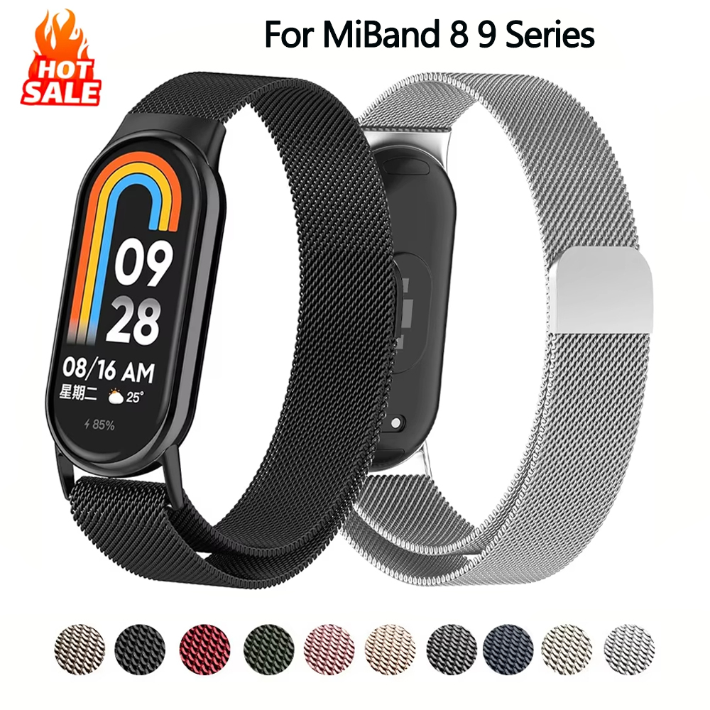 Paslanmaz Çelik xiaomi band 10 - Milanese Loop Magnetic incelemesi ve fiyatı