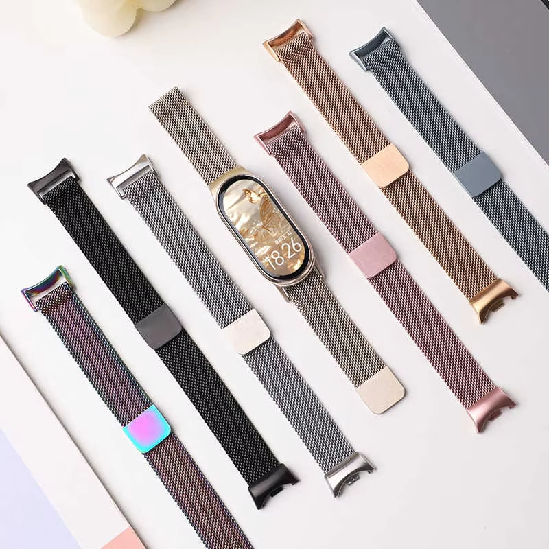 Paslanmaz Çelik xiaomi band 10 - Milanese Loop Magnetic incelemesi ve fiyatı