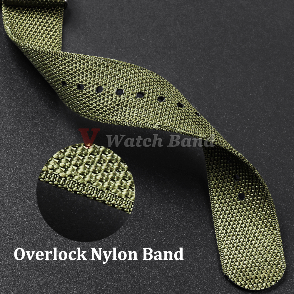 Yoğun Naylon Kayış 20mm 22mm D - Perlon Strap Woven incelemesi ve fiyatı